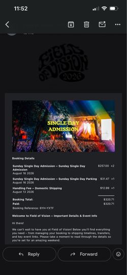 Field of Vision II Tickets