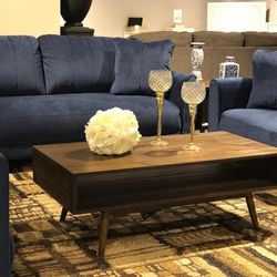 Enderlin Ink Living Room Set (SOFA and LOVESEAT