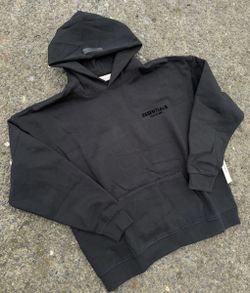 Black Essentials Hoodie