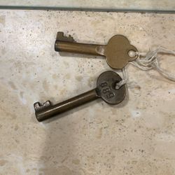 Antique Railroad Switch Keys