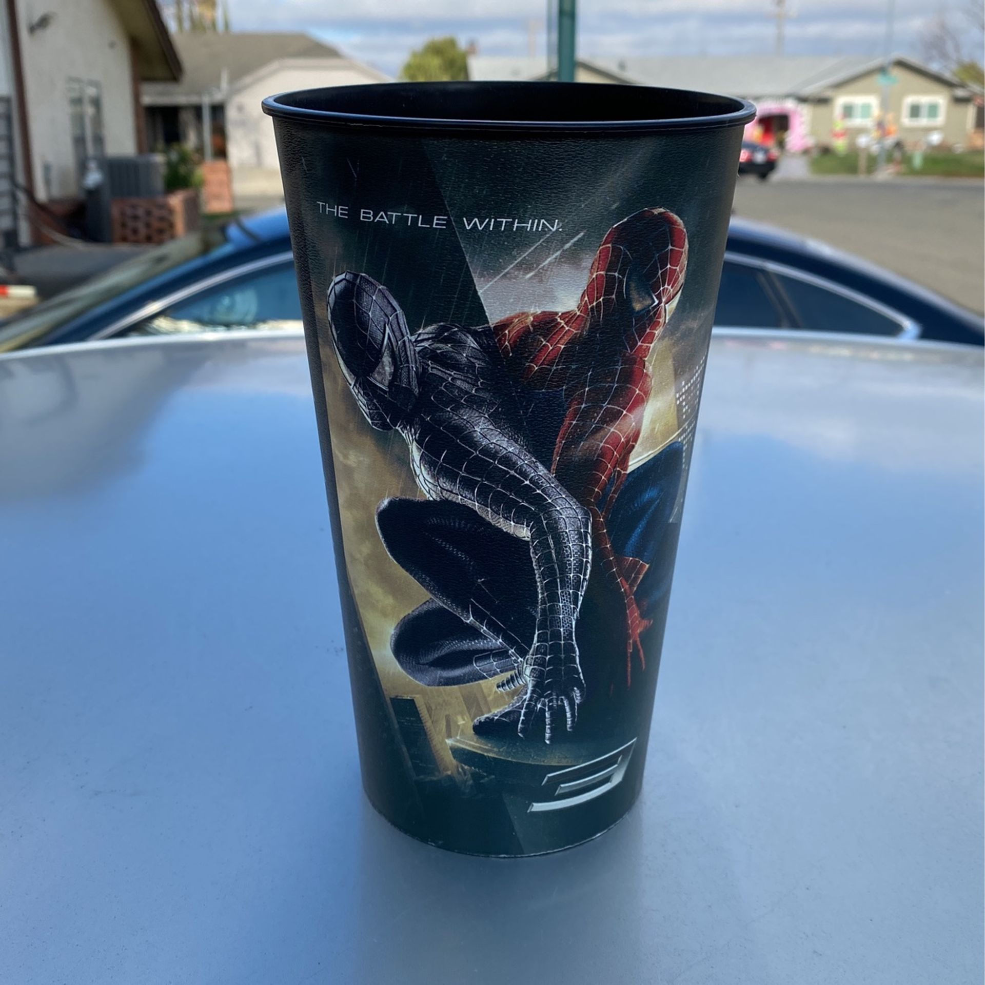 Movie theater Spiderman 3 movie cup