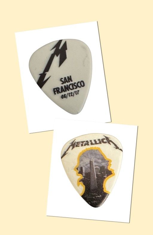 METALLICA - 2017 San Francisco Worldwired Tour Exclusive Guitar Pick