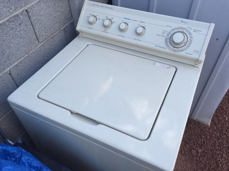 Whirlpool imperial washer. 8 cycle 2 speed