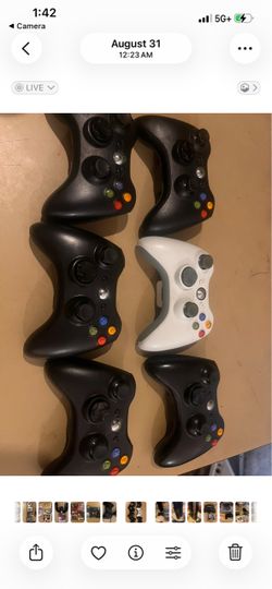 Xbox 360 wireless controllers