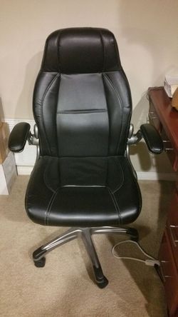 Beautiful leather chair for desk