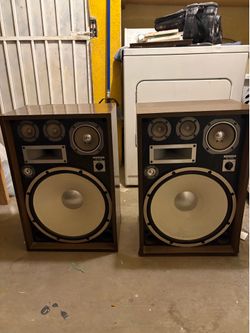 Vintage Kenwood KL 777S Floor Speakers