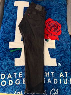 Black used Levi’s jeans size W33 L30