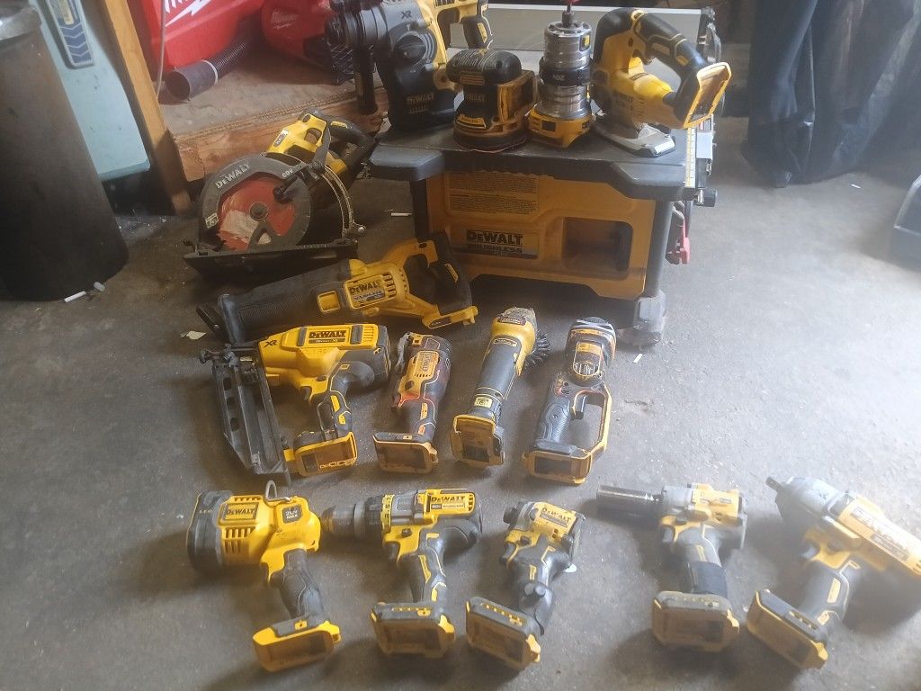 Dewalt Tools No Batteries