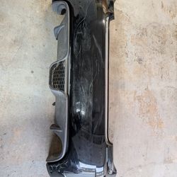 2016 Fiat 500 Abarth Rear Bumper Black 