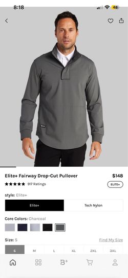 BYLT Elite + Fairway Drop Cut Pullover