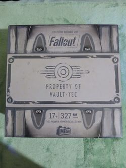 Fallout Property Of Vault-tech ,T-60 Power Armor Collectable Set 17+