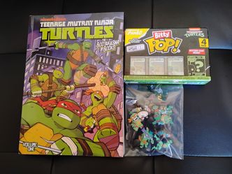 Teenage mutant ninja turtles comic book, Jibbitz and bitty pop