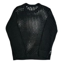 See-through Sweater L