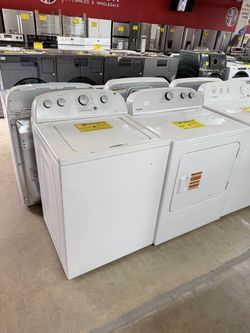 Whirlpool Top Load Washer and Dryer Set