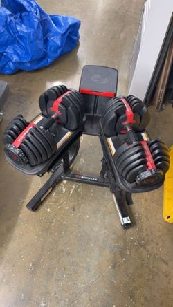 Select Tech Bowflex Dumbbells 552
