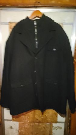 All BLACK  Warm COAT 