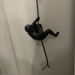 Climbing Man Wall Art