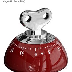 Visual Kitchen Timer for Cooking,Chef Cooking Timers Clock with Loud Alarm,Timers for Classroom, Home and Study,Mechanical Desk Timer,No Batteries Req