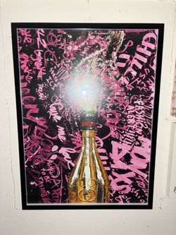 Glass frame decor