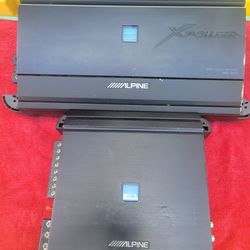 2 AMPLIFIER ALPINE 