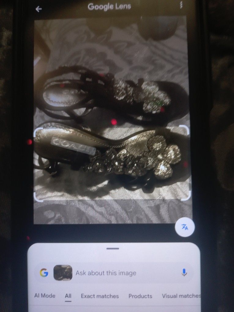 Size 5 Coach Bianca Strappy Heels