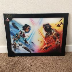 STAR WARS Comic walls Framed 3D Art