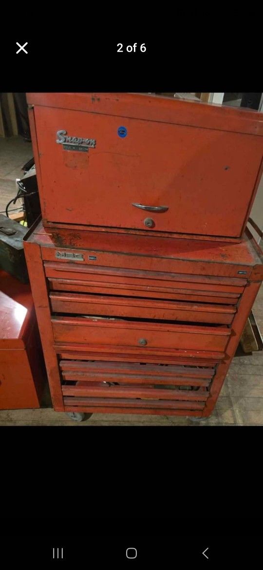 Vintage Snap-On toolbox w/Tools