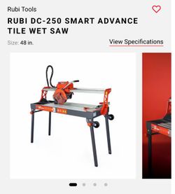 BRAND NEW IN BOX RUBI WETTILE SAW