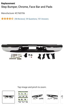 Bumper for Chevy Silverado