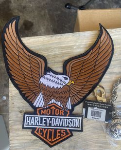 Harley Davidson patches and pins plus