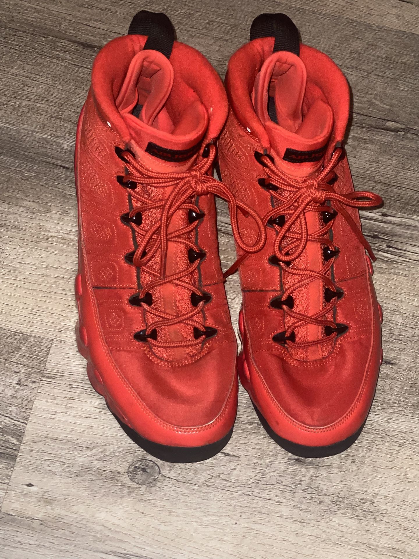 Nike Jordan Mens Air Jordan 9 Retro CT8019 600 Chile Red