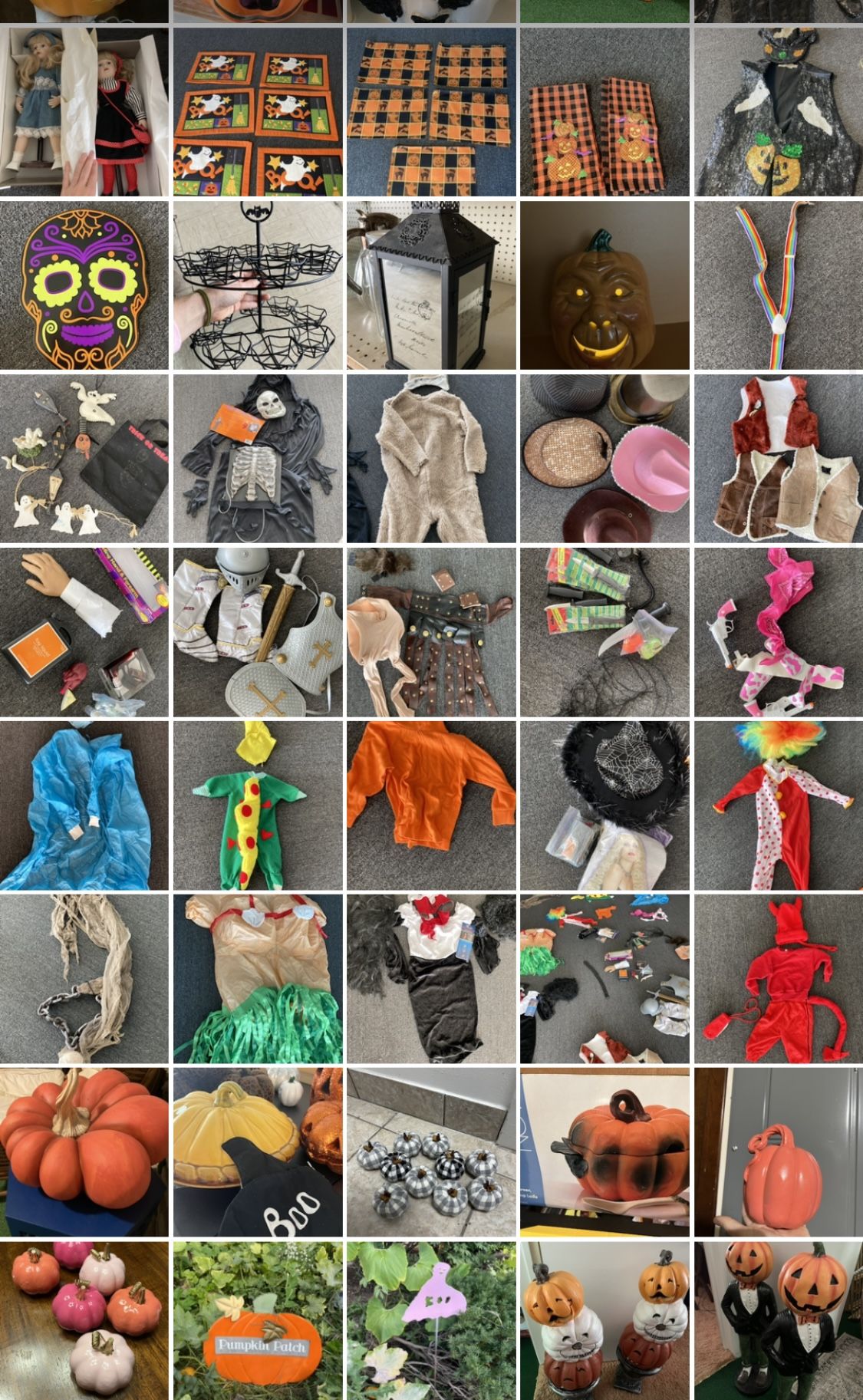 Assorted Halloween Items