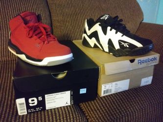 Jordan flight origin/ Reebok kamikazi 2 low