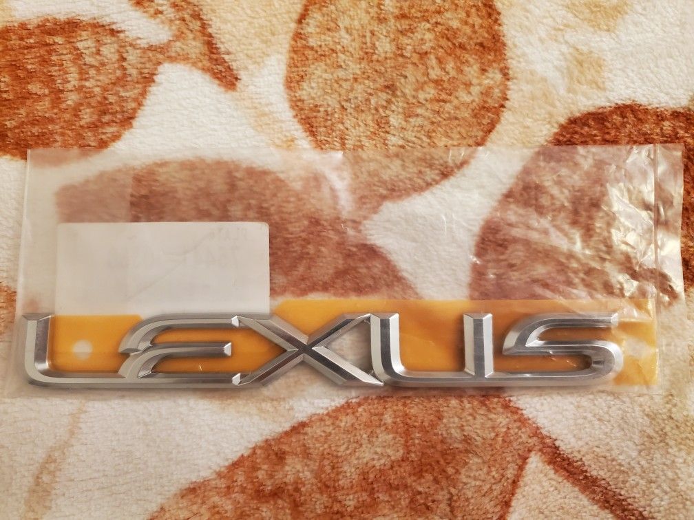 Genuine Lexus Deck Lid Emblem