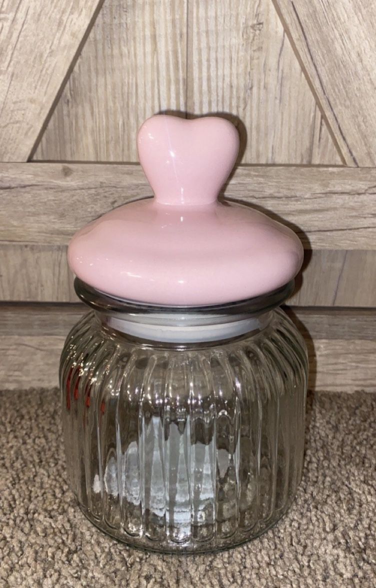 Valentine Candy Jar