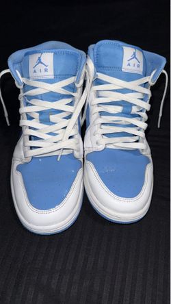 Jordan 1s mid legend blue