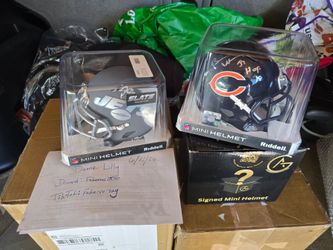 Autographed sports memorabilia