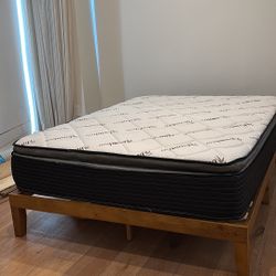 Queen Bed Frame And Mattress 
