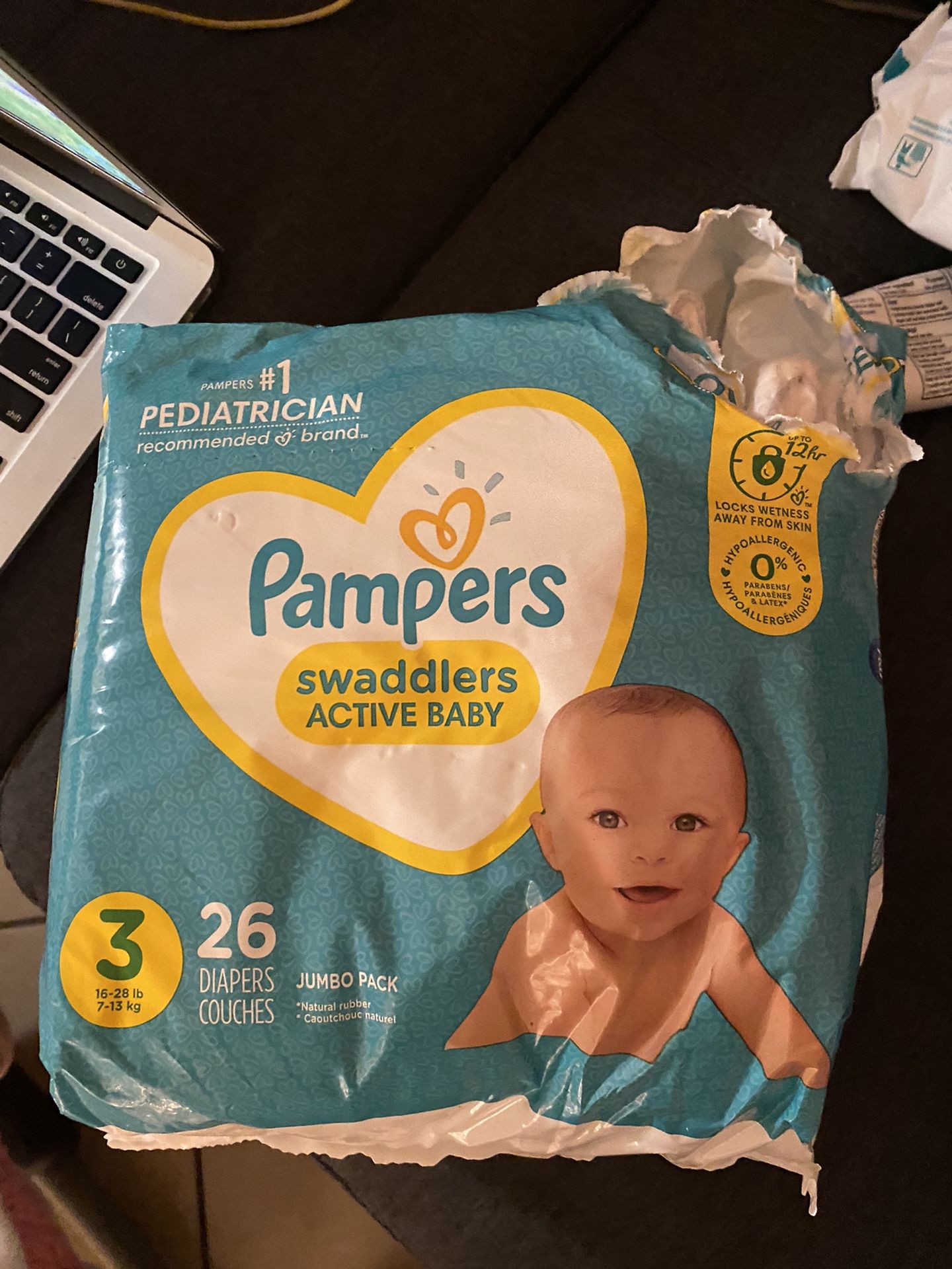 Small Pack Of Size 3 Diapers 