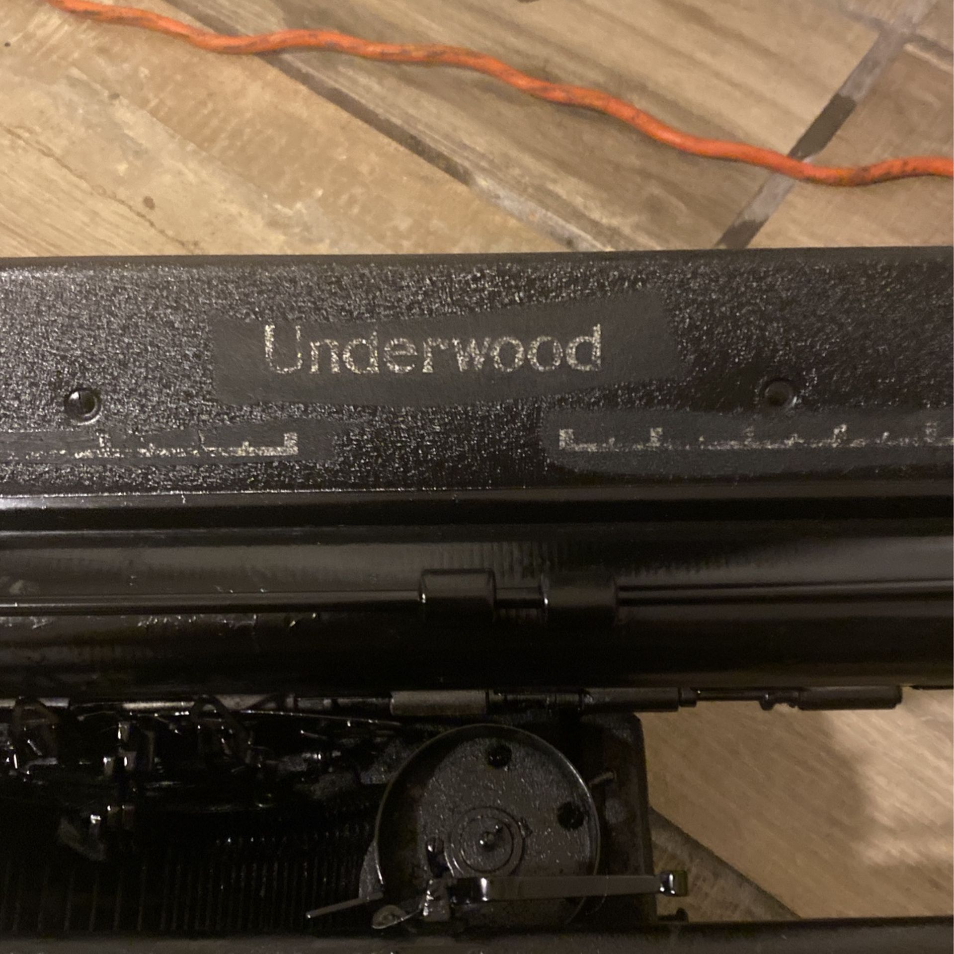 Underwood Type Writer Antique Antiques