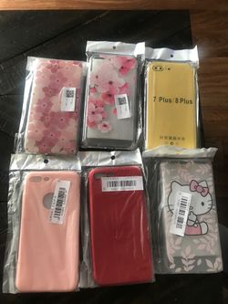 iPhone 7 Plus or 8 plus case and tempted glass combo