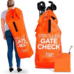 Umbrella Stroller Travel Bag - Baby Gate Check Bags for Airplane. Protect Your Child's Strollers from Dirt & Damage. Easy to Carry.