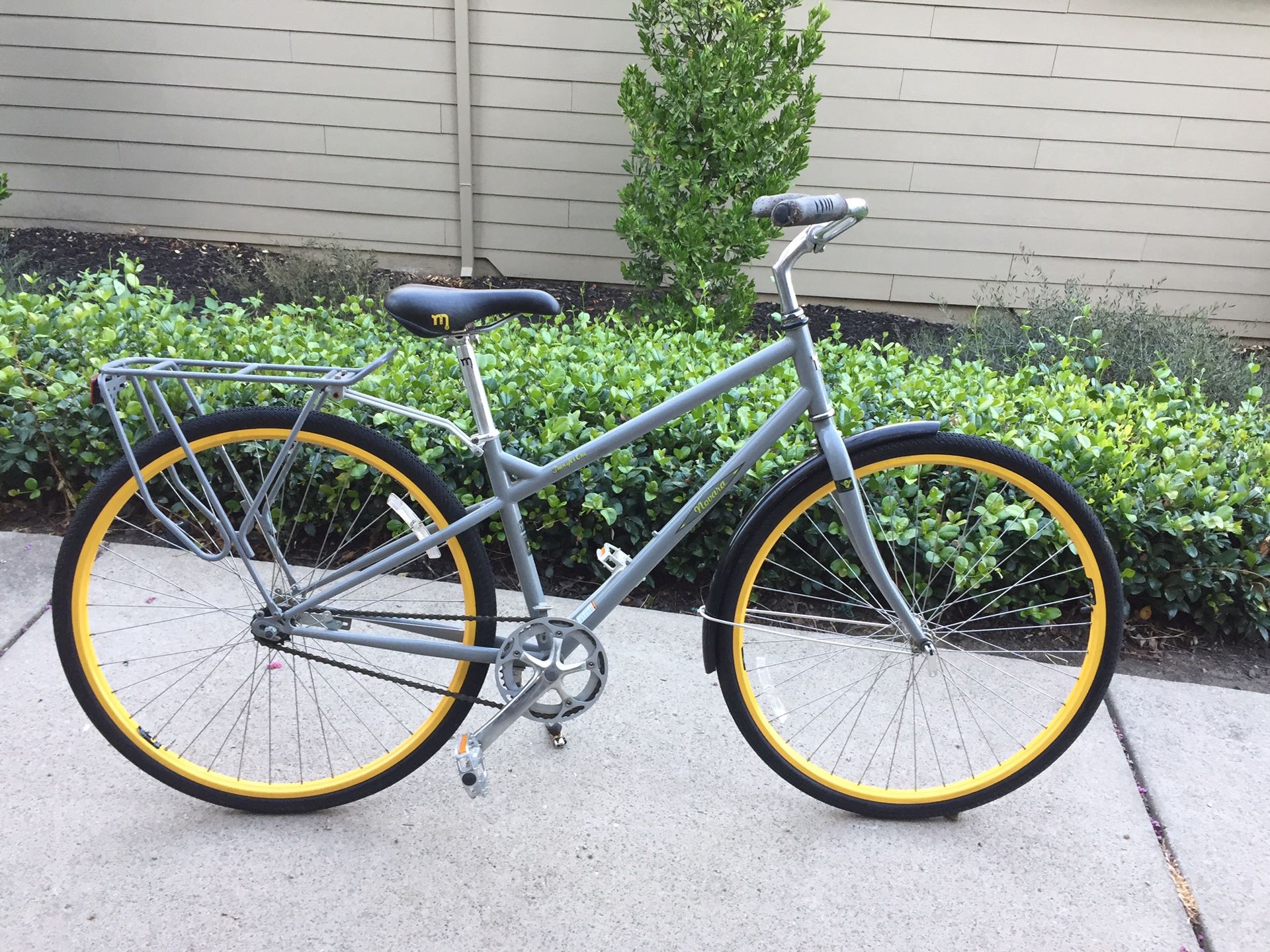 Novara Transfer One Step-Through Hybrid Bike - Gray