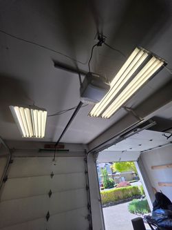 Florescent shop/garage lights