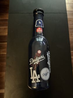 Los Angeles Dodgers Giant Bottle Coin Bank