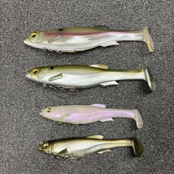 Megabass Magdraft Swimbait Lot (10 and 8 Inch) *AUTHENTIC*