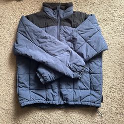 COLUMBIA Men’s Winter Jacket/Coat Size M Blue Super Warm! Very Good Condition