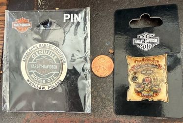 New Harley Davidson pins
