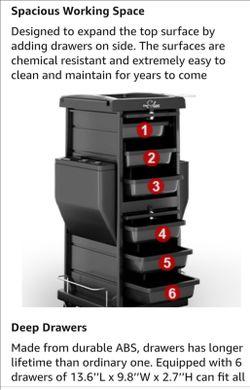 Omy salon trolley