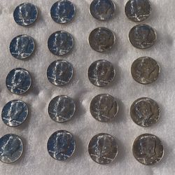 1965 Mint Uncirculated Kennedy half dollars 20 Total.  